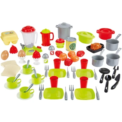 Afbeelding van Ecoiffier Servies en Keukenaccessoires 70 delig