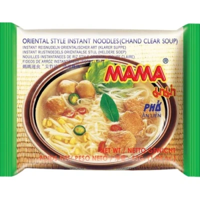 Afbeelding van Mama Instant Rijstnoedels Orientaalse Stijl Chand Bouillon 55 g