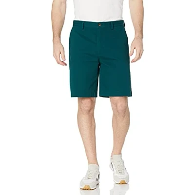 Image de Amazon Essentials Short Entrejambe 23 cm Coupe Classique Men&#039;s, Vert Foncé, 33W