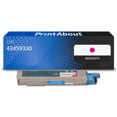 Afbeelding van Huismerk OKI 43459330 Toner Magenta