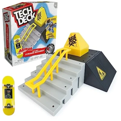 Afbeelding van Tech Deck X Connect Park Creator Pyramid Shredder aanpasbare en bouwbare ramp met uniek vingerskateboard