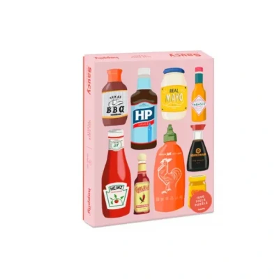Afbeelding van Saucy puzzel van 1000 stukjes voor volwassenen, 100% gerecycled premium bord, klassieke met stukjes, cadeaus puzzelliefhebbers, Happily