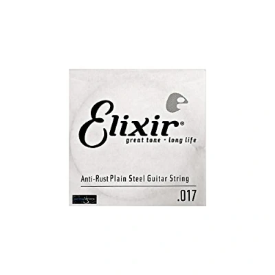 Image de Cordes Elixir® à l&#039;unité en Acier plein plaqué Anti Rust (.017)