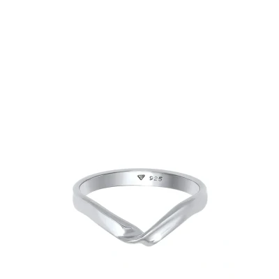 Afbeelding van Elli Ring, Dames, Maat: 58, Silber