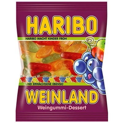 Afbeelding van Haribo Weinland 141131 Wijnrubber, 200 g