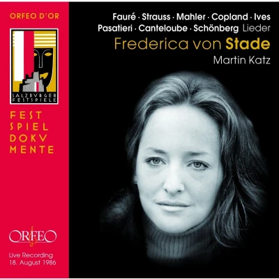 Afbeelding van Frederica: Mezzo Soprano Von Stade Liederabend (CD)