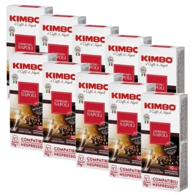 Afbeelding van Kembo Napoli 100 compatibele Nespresso capsules, 5,5 g