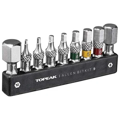 Afbeelding van Topeak Inbus lange bit set Allen BitKit 9