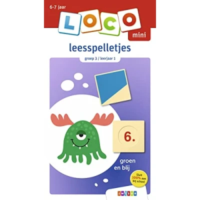 Afbeelding van Loco Mini Leesspelletjes groep 3 leerjaar 1