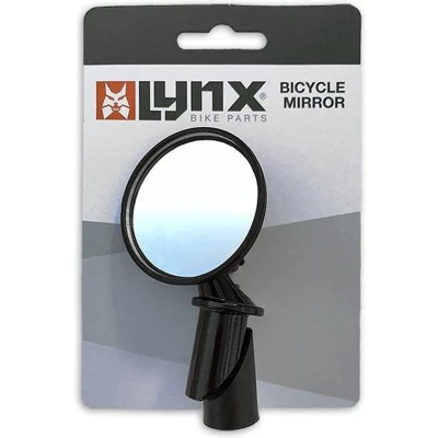 Afbeelding van Lynx Fietsspiegel 50 Mm Links/rechts Stuurbevestiging Zwart