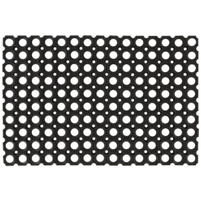 Image de vidaXL Tapis 5 pcs Caoutchouc 16 mm 40 x 60 cm