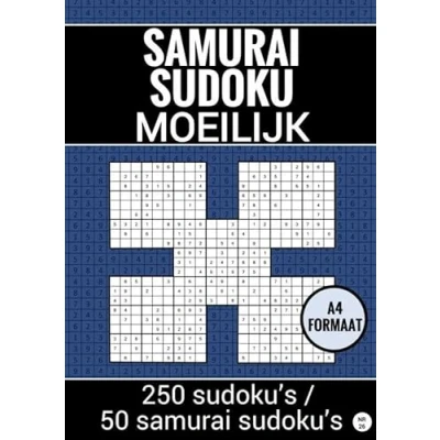 Afbeelding van Sudoku Moeilijk: Samurai Puzzels nr. 26