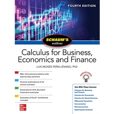 Afbeelding van Schaum&#039;s Outline of Calculus for Business, Economics and Finance, Fourth Edition