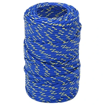 Afbeelding van vidaXL Boottouw 2 mm 250 m polypropyleen blauw
