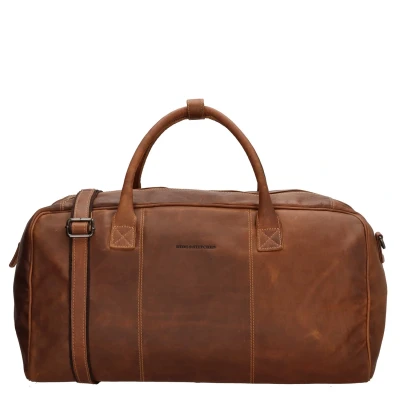 Afbeelding van Hide &amp; Stitches Japura Reistas Cognac 100% Leer