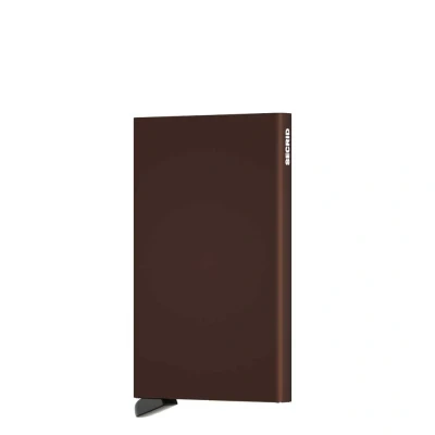 Afbeelding van Secrid Cardprotector Kaarthouder brown Dames portemonnee