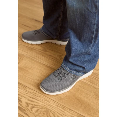 Afbeelding van Skechers Sport Summits Sneakers laag, Heren, Maat: 48.5, Grau Textiel