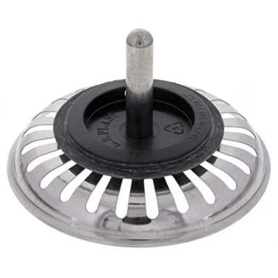 Afbeelding van Blanco LB 120380 Multiray platte handzeefmand (24 sleuven) verkrijgbaar sinds 2013 venilmand, zeefmand en stop, gootsteenstop