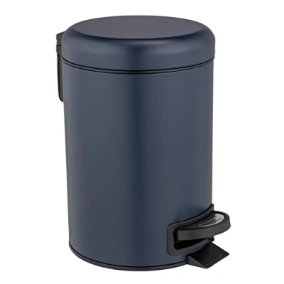 Afbeelding van Moderne prullenbak voor de badkamer met pedaal, 3 l, WENKO