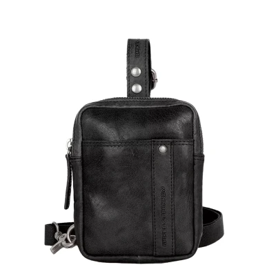 Afbeelding van Spikes &amp; Sparrow Schoudertas, Heren, Maat: One Size, Black