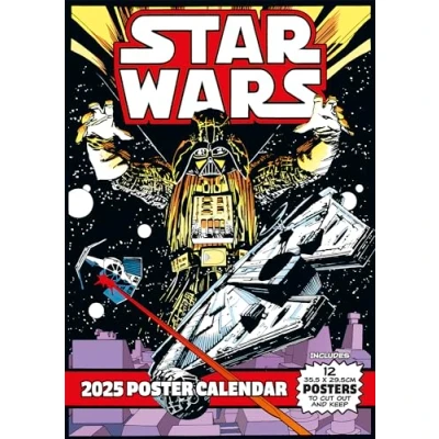 Afbeelding van Star Wars 2025 kalender A3 29,7 x 42 cm pyramid
