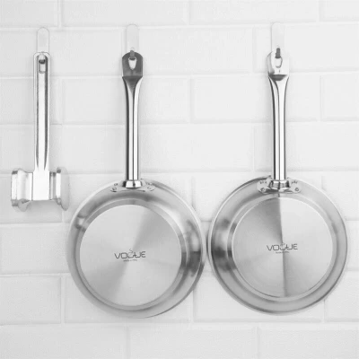 Afbeelding van Vogue Platinum Plus RVS anti aanbak inductie sauteuse 20cm