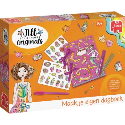 Afbeelding van Jumbo Jill Schirnhofer Maak je eigen dagboek Knutselset