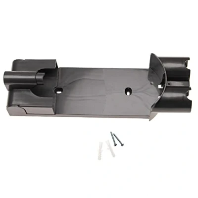 Afbeelding van vhbw Wandhouder voor accessoires compatibel met Dyson V7, V12 Detect Slim Absolute stofzuiger en eindstukken, wandmontage, grijs, 32 x 9,5 6,8 cm