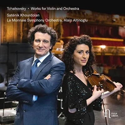 Afbeelding van Saténik Khourdoïan, Alain Altinoglu, La Monnaie Symphony Orchestra Tchaikovsky: Works For Violin And (CD)