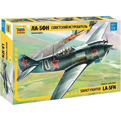 Afbeelding van Zvezda Lavotchkin La 5 Fn Soviet Fighter (Zve7203) modelbouwsets, hobbybouwspeelgoed voor kinderen, modelverf en accessoires