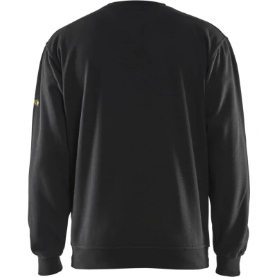 Afbeelding van Blaklader 3074 1762 Vlamvertragend sweatshirt Zwart L