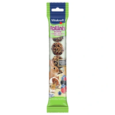 Afbeelding van Vitakraft Rollinis Bosvrucht Konijnensnack 48 g