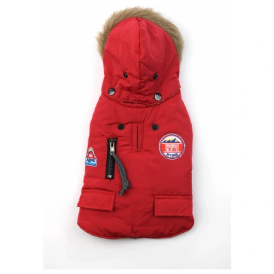 Afbeelding van 51 Degrees Aspen Coat Donkerrood Hondenkleding 42 cm