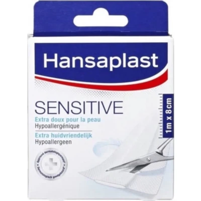 Afbeelding van Hansaplast Pleisters Sensitive , 1mx8cm 1 stuks