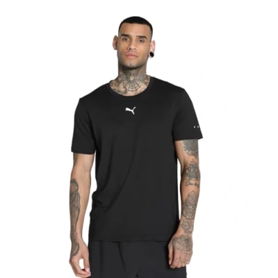 Afbeelding van Puma Cloudspun TEE Sport Tshirt, Heren, Maat: Large, Black