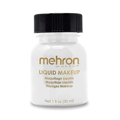 Afbeelding van Mehron Vloeibare Schmink op Waterbasis Wit 30 ml