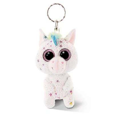 Afbeelding van Nici Sleutelhanger Glubschis Unicorn Junior 9 Cm Pluche Wit