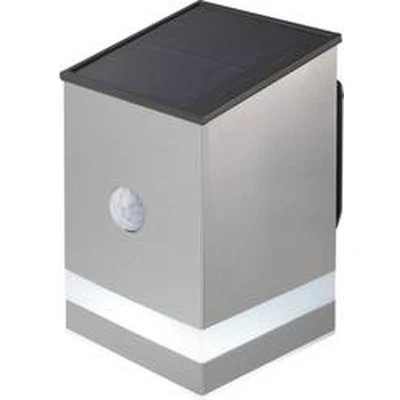 Afbeelding van Sygonix SY 4677498 LED buitenlamp met bewegingsmelder (wand) SMD 1.5 W Koudwit RVS