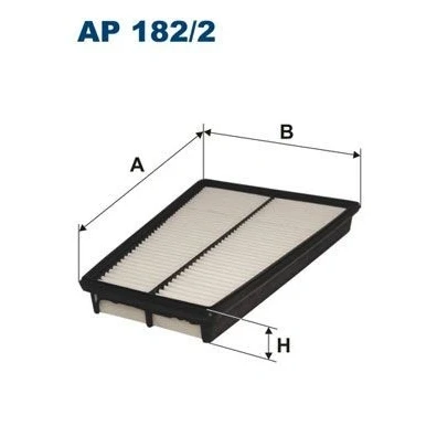 Afbeelding van FILTRON AP 182/2 Luchtfilter 36 204 297 Filter insert