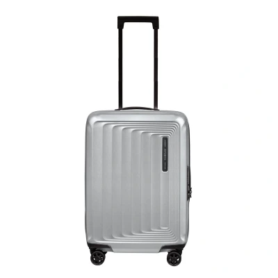 Afbeelding van Samsonite Nuon Spinner 55 Exp matt silver Harde Koffer