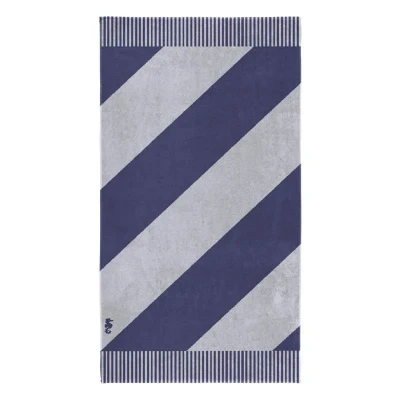 Afbeelding van Seahorse Colorblock Stripe Strandlaken 100x180 cm Blauw