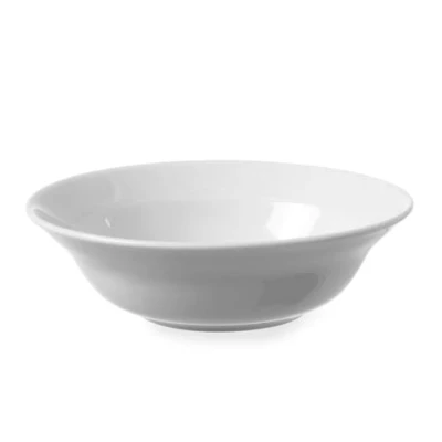 Afbeelding van Hendi Saladeschaal Versterkte randen Hoogwaardig glazuur ⌀250 mm Wit porselein