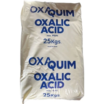 Afbeelding van Oxaalzuur Kristallen Ontkalker Antikalk Goed Voor 50 Liter Ontweringswater Roestverwijderaar 25 KG per verpakking