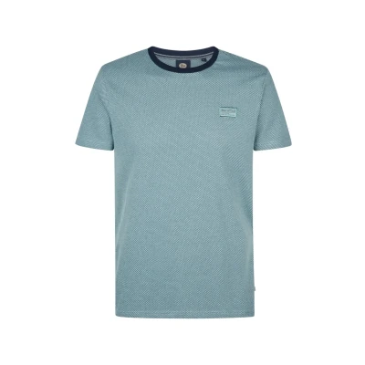Afbeelding van Petrol Industries Tshirt print, Heren, Maat: XL, Ocean