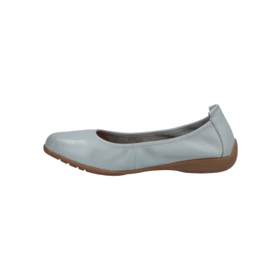 Afbeelding van Josef Seibel Ballerina&#039;s, Dames, Maat: 41, Skyblue Leer