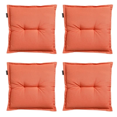 Afbeelding van Madison Zitkussen Universeel Panama Flame Orange 50x50 Oranje 4 Stuks
