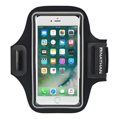 Afbeelding van Nathan StrideSport Black Hardlooparmband