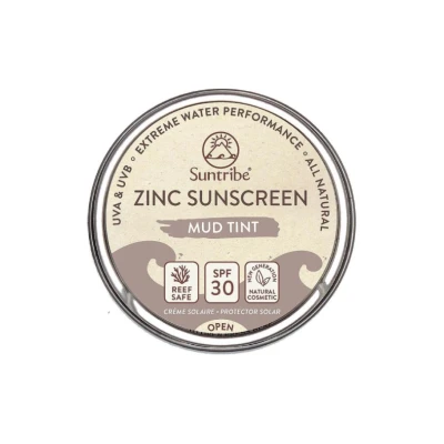 Afbeelding van Suntribe Zonnebrandcrème Gezicht &amp; Sport SPF 30 Mud Tint 45 gr