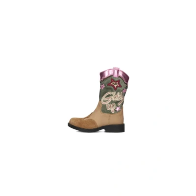 Afbeelding van Shoesme NW25W008 A MeisjesLaarzenKinderlaarsjes Kleur: Bruin Maat: 27