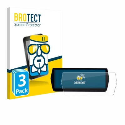Afbeelding van BROTECT Screenprotector voor MG ZS Hybrid+ Folie Beschermfolie Beschermglas transparant (3 Stuks)